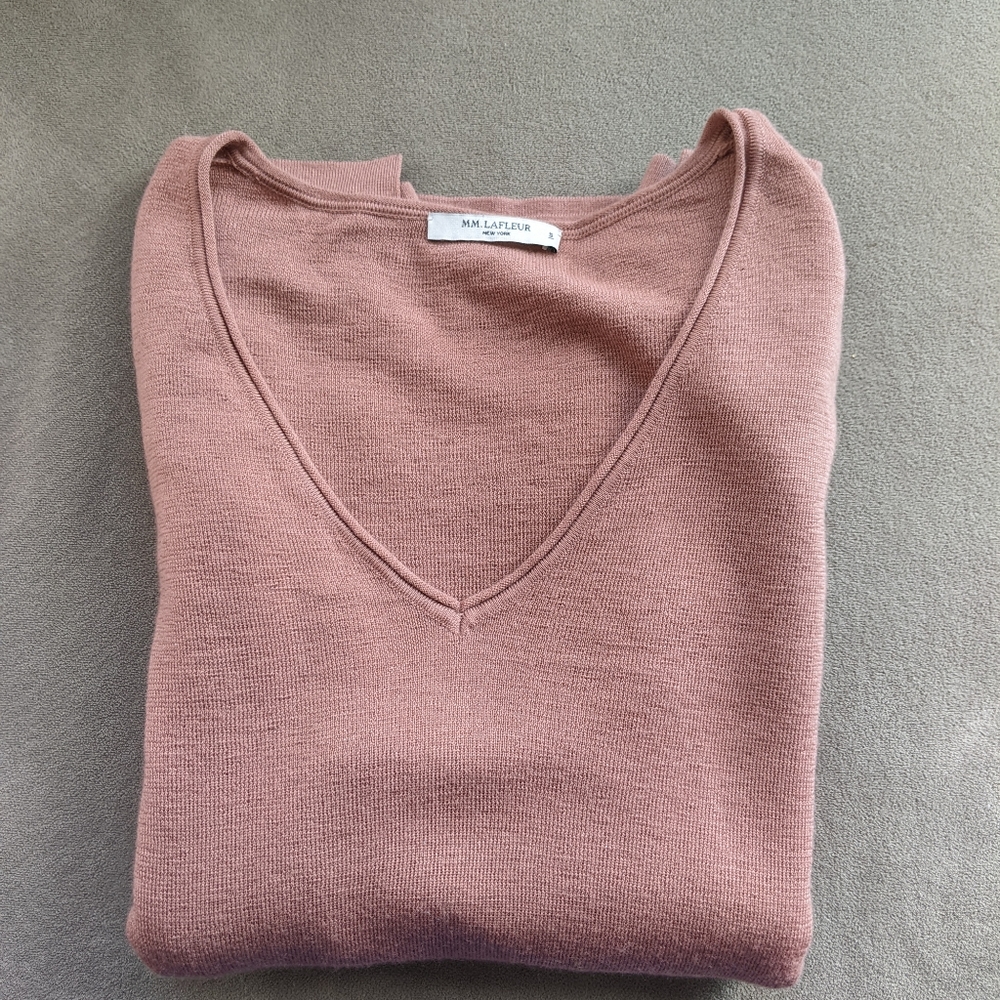 The Fonda Sweater in Rose